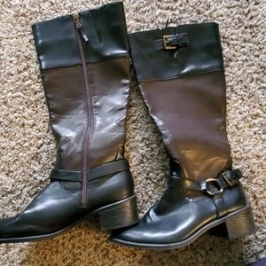 Calf-length boots